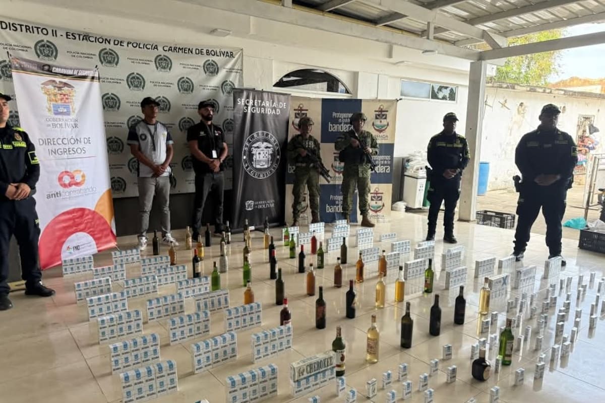 Incautan más de 5.800 unidades de licor adulterado y de contrabando en Bolívar
