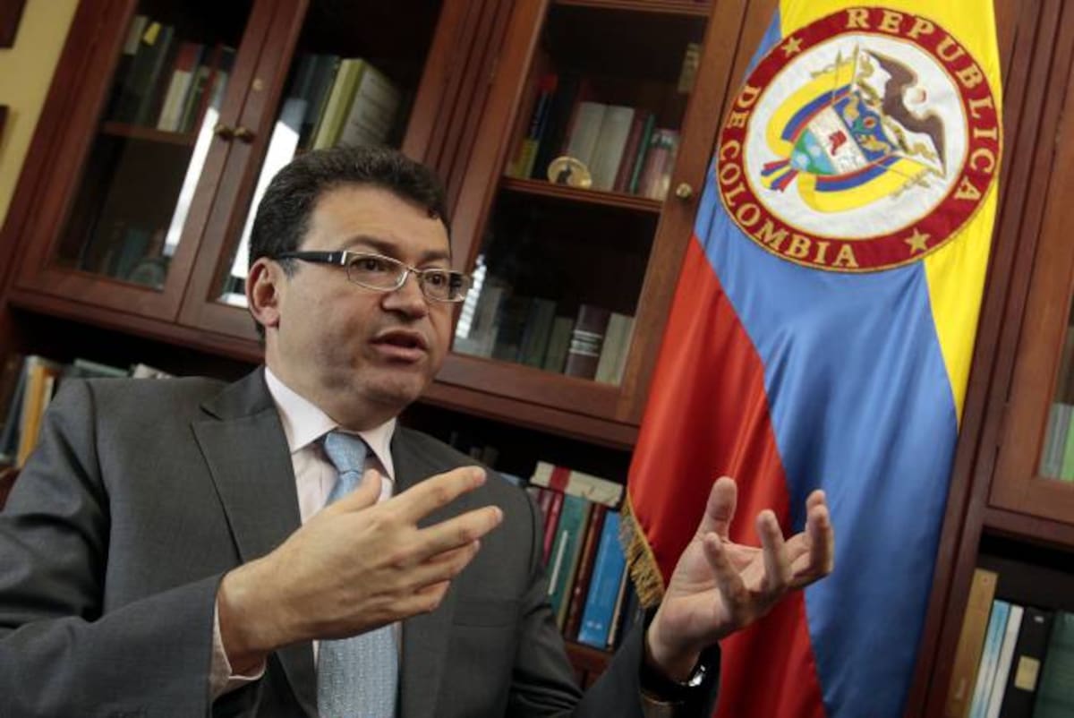 El magistrado de la Corte Constitucional Humberto Sierra Porto, fue elegido esta semana como juez de la Corte Interamericana de Derechos Humanos, cargo al que llegará desde el próximo mes de enero. En septiembre termina su periodo en el tribunal constitucional. COLPRENSA - MAURICIO ALVARADO