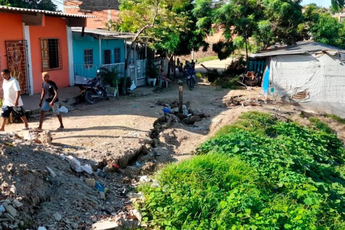 En Henequén están cansados de los deslizamientos de tierra