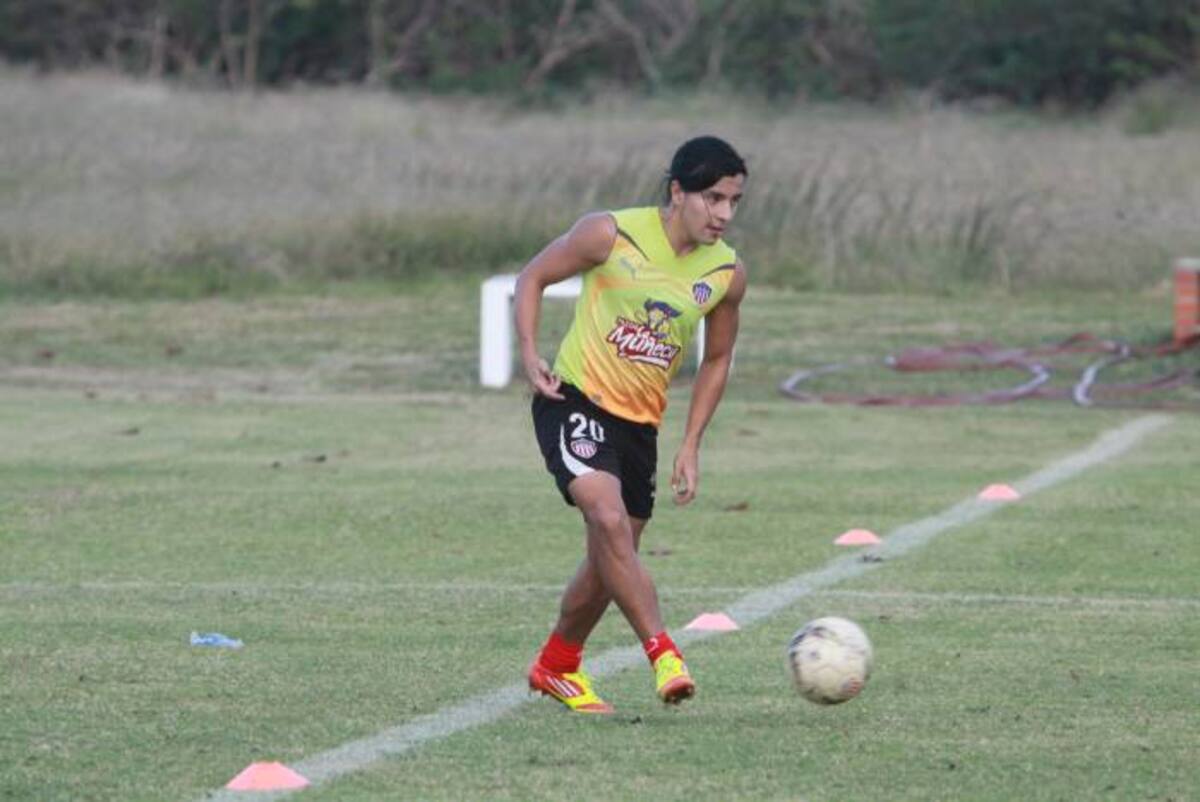Sherman Cárdenas, volante crerativo de JUnior, será titular hoy ante Millonarios. RAFAEL POLO / El Universal /