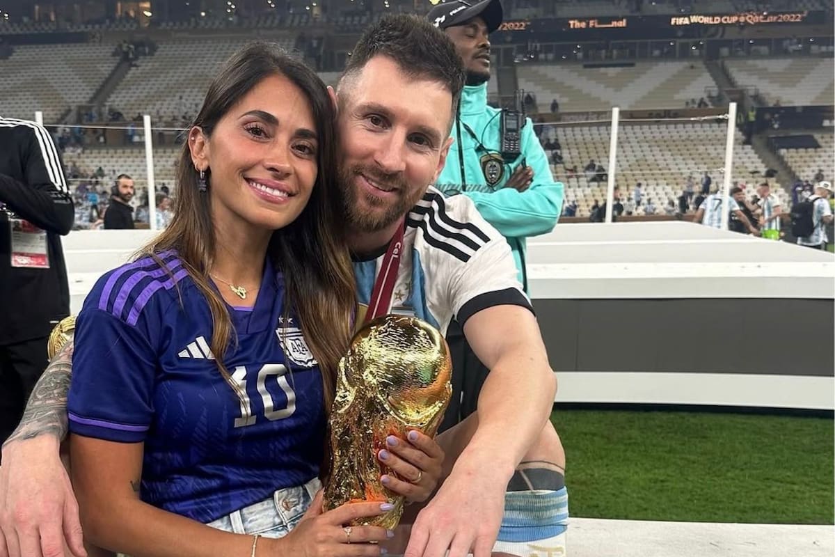 El emotivo mensaje de Antonela Roccuzzo a Messi tras despedirse de la Selección