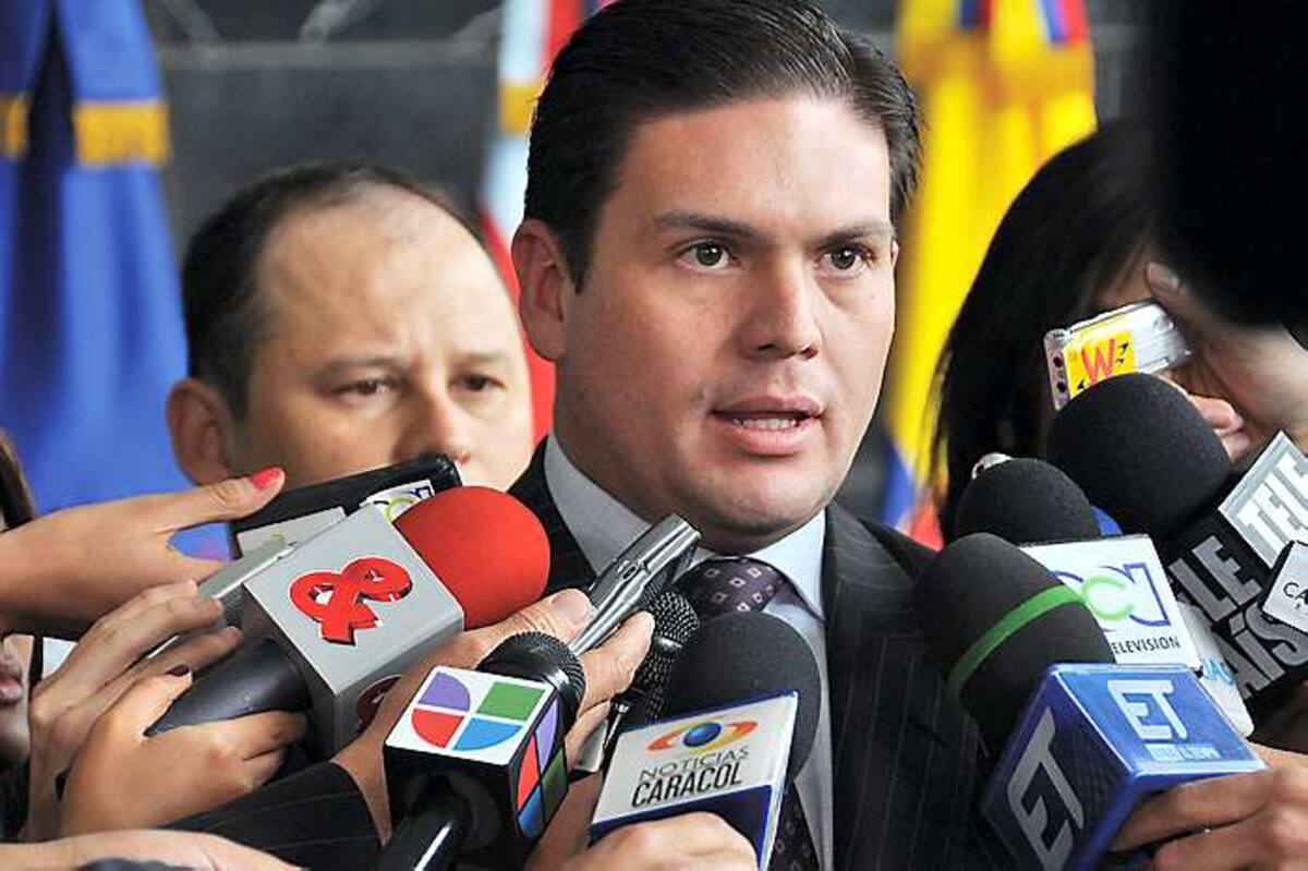 Juan Carlos Pinzón, ministro de Defensa. COLPRENSA