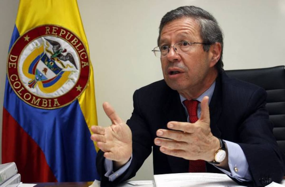 Juan Carlos Esguerra, ministro de Justicia. COLPRENSA