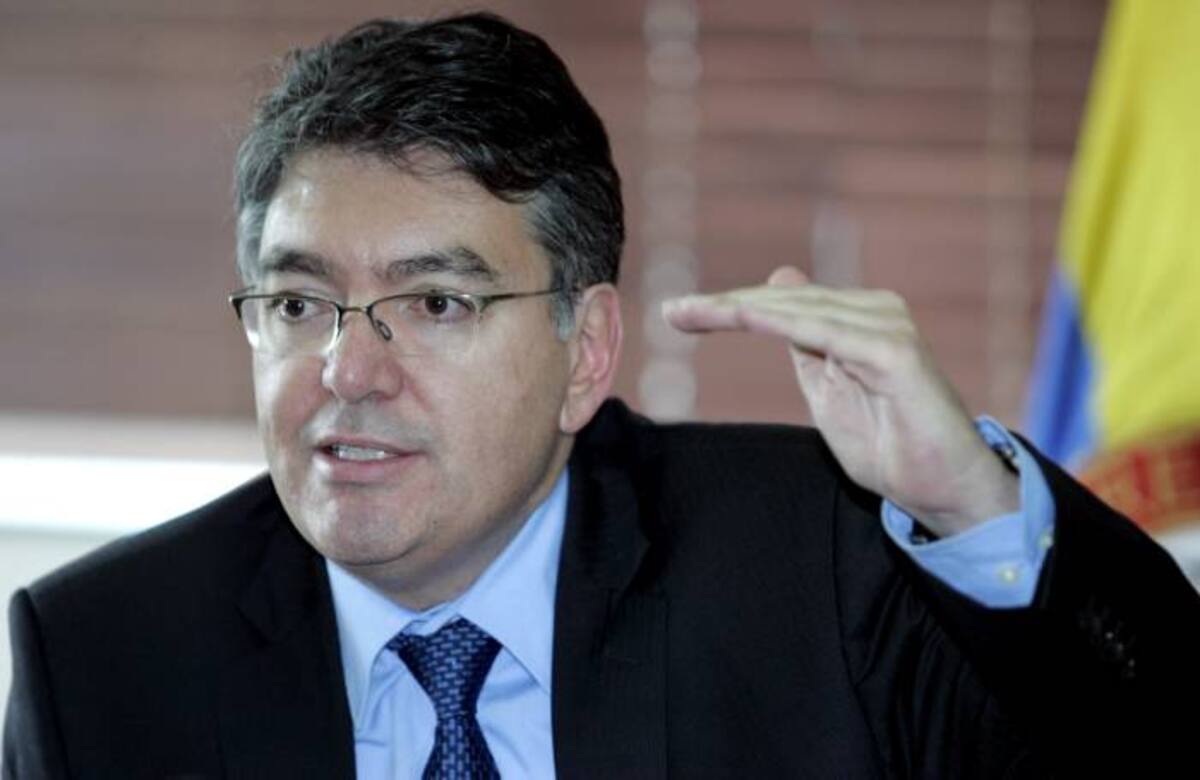 El ministro de Minas y Energía, Mauricio Cárdenas. Colprensa