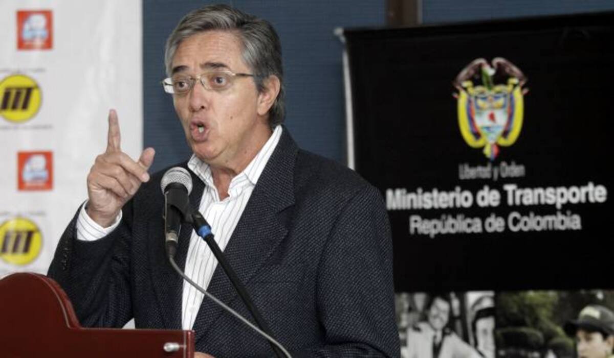 Germán Cardona Gutiérrez, ministro de Transporte, Colprensa