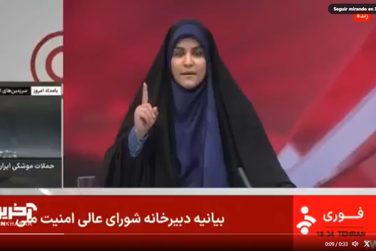 Trabajadora de TV pública iraní muere tras ataque israelí
