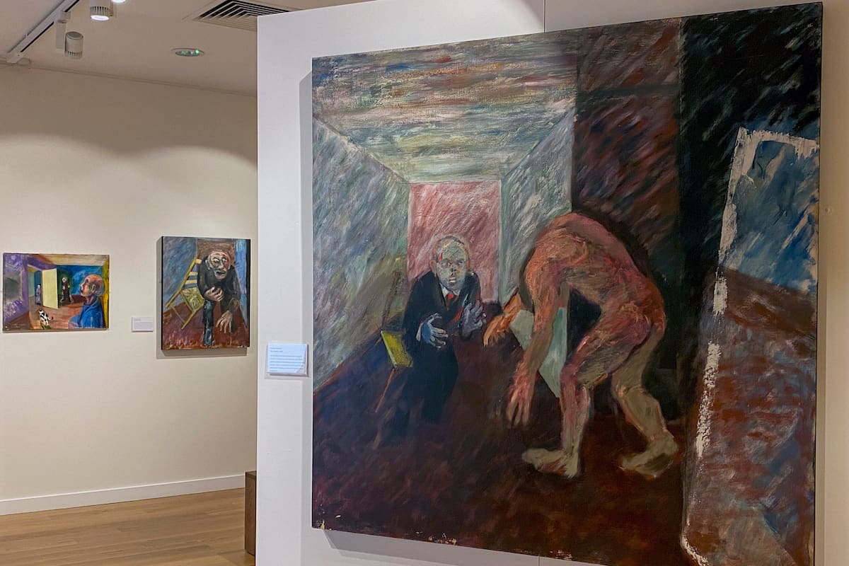 El Museo de la Mente, situado en el corazón del primer hospital de salud mental del Reino Unido, exhibe el arte de pacientes y profesionales como terapia. //Foto: EFE