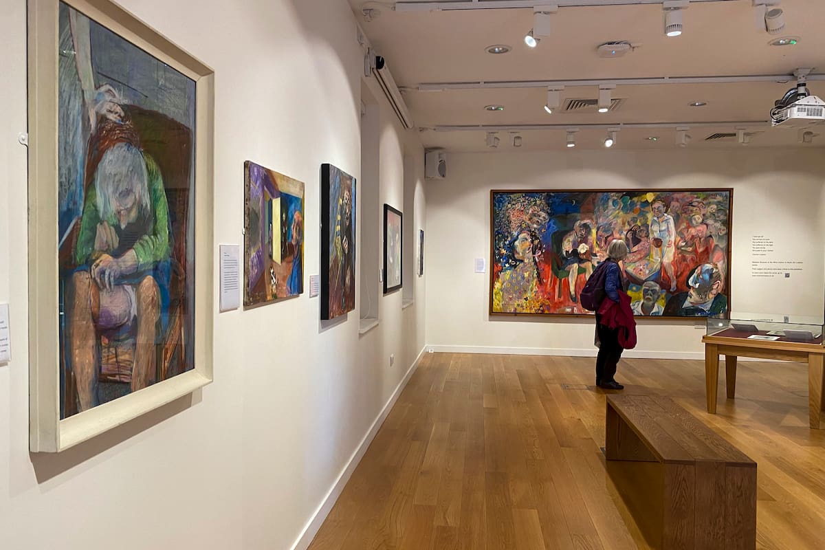 El Museo de la Mente, situado en el corazón del primer hospital de salud mental del Reino Unido, exhibe el arte de pacientes y profesionales como terapia. //Foto: EFE