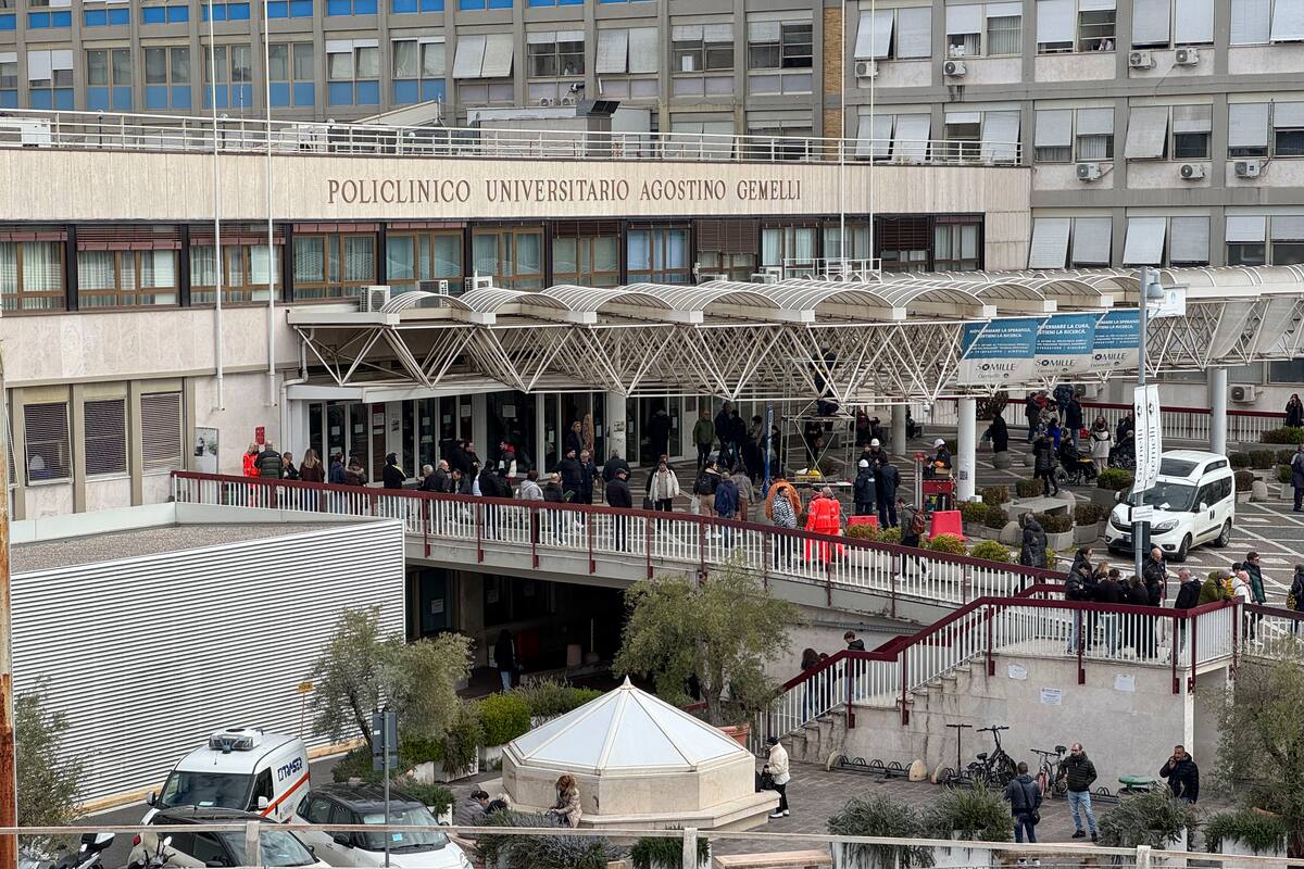 El Hospital Gemelli de Roma. //EFE