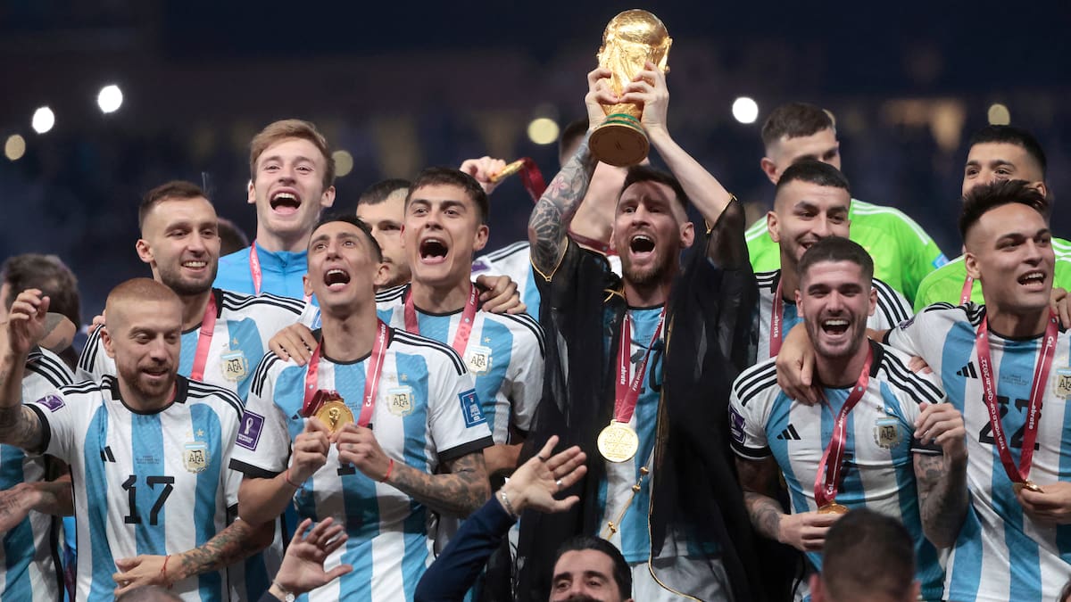 Argentina es el último campeón del Mundial. // EFE/Juan Ignacio Roncoroni