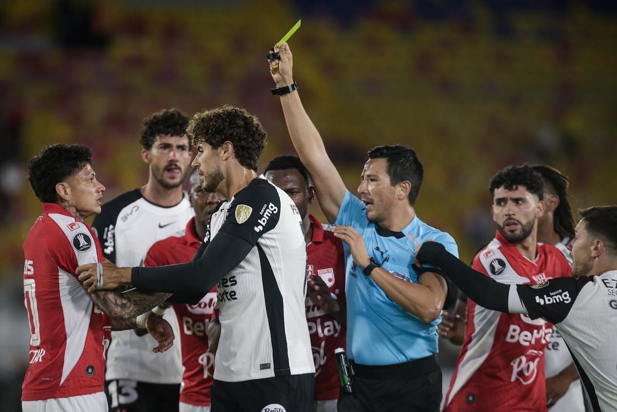 El partido en El Campìn no terminó bien. // COLPRENSA