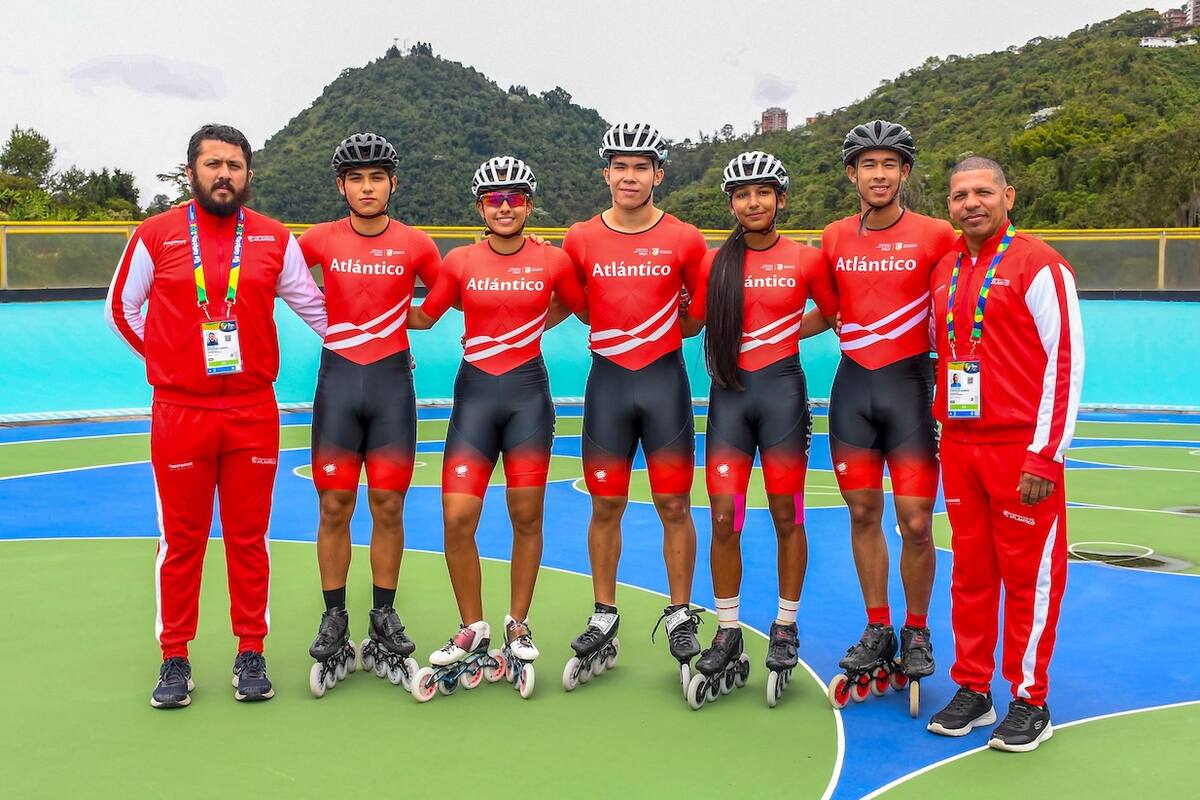 El patinaje ha entregado hasta ahora¿ dos medallas al Atlántico en los Primeros Juegos Nacionales Juveniles que se disputan en el Eje Cafetero.//Cortesía.