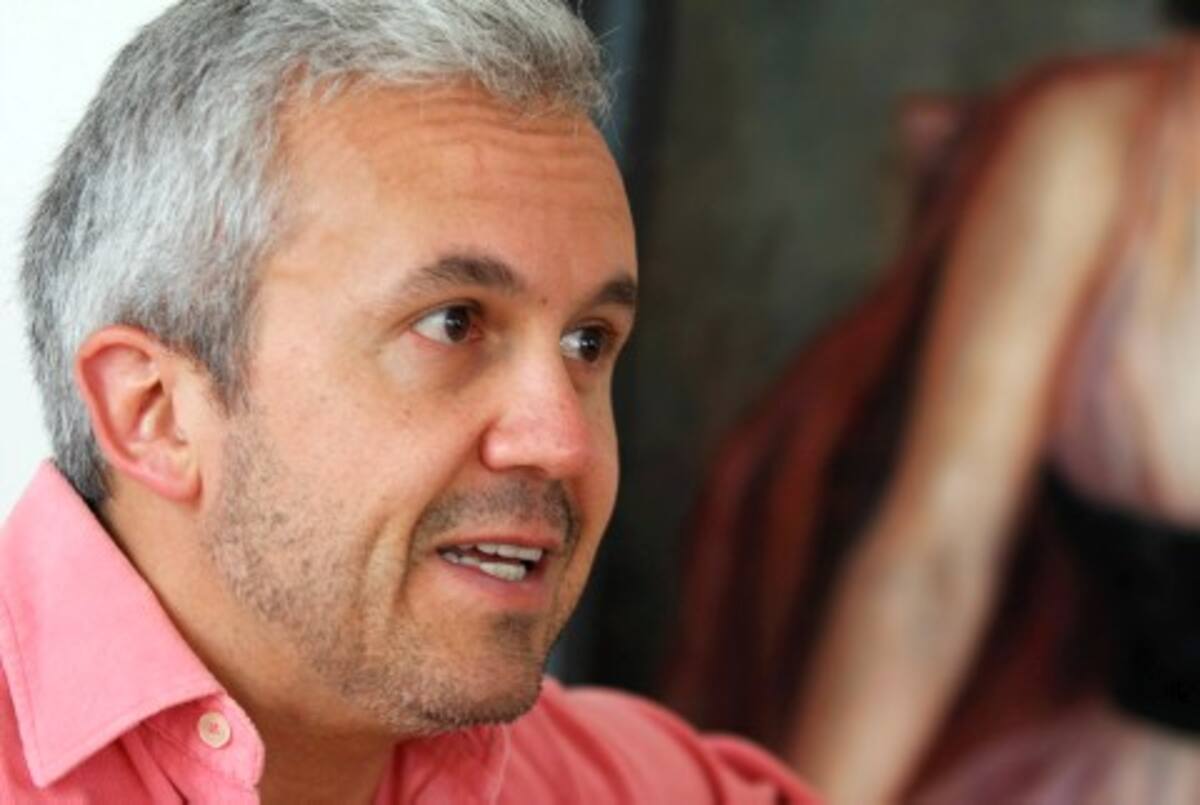 Sergio Ocampo, periodista que ahora es escritor.