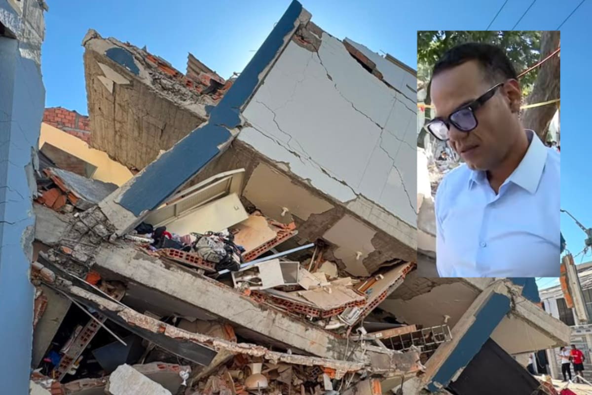 Periodista de Noticias Caracol perdió a su padre y a su sobrina tras colapso de un edificio