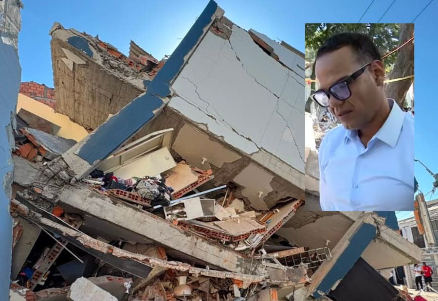Periodista de Noticias Caracol perdió a su padre y a su sobrina tras colapso de un edificio