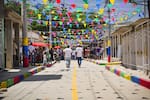 Gobernación de Bolívar inauguró 2 calles pavimentadas en El Pozón: estas son