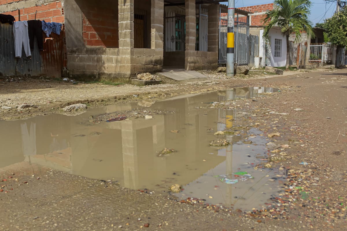 Como “Calletón Histórico” fue llamada la jornada que tendrá el Distrito para entregar siete calles pavimentadas en El Pozón. // Foto: Cortesía - Alcaldía de Cartagena.