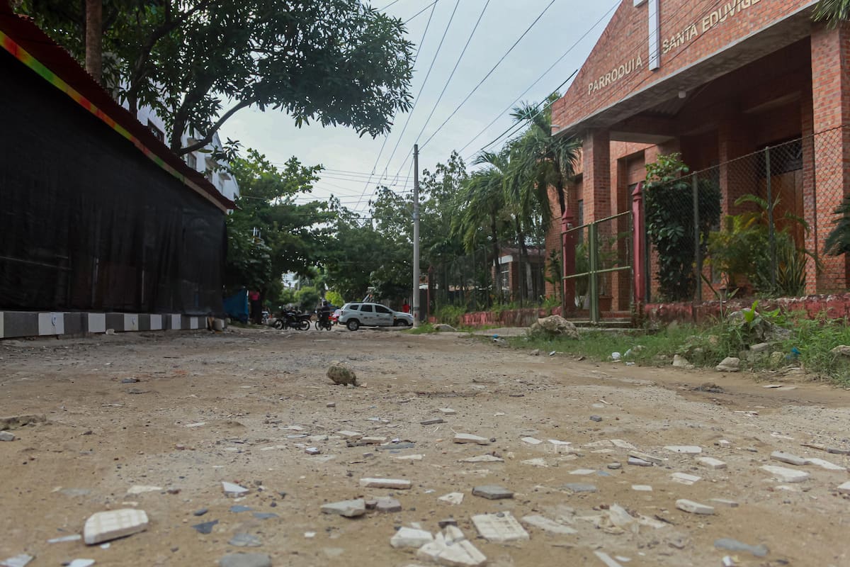 Las siete calles nuevas que entregará el Distrito en El Pozón, representan más de 3,8 kilómetros de infraestructura vial. // Foto: Cortesía - Alcaldía de Cartagena.