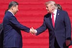 Así fue la majestuosa cena entre Trump y Xi: se volverán a ver en noviembre