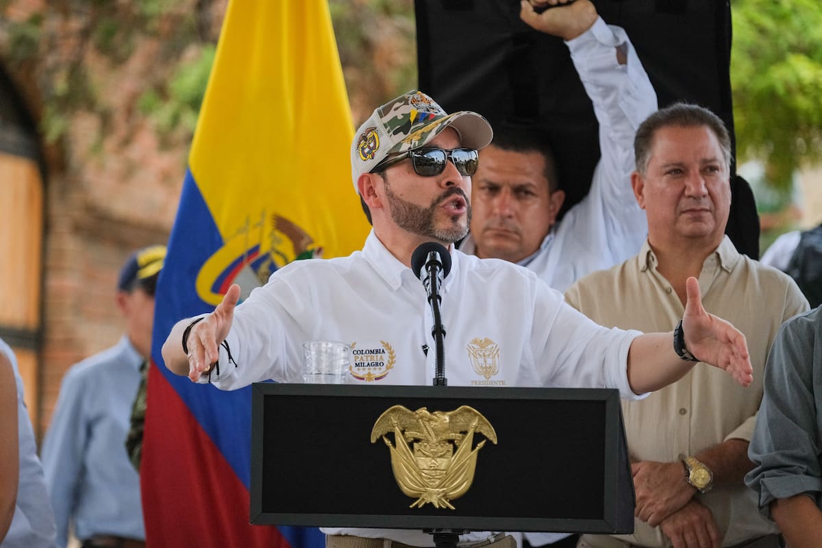 El presidente de Colombia, Abelardo de la Espriella. // Foto: cortesía de la Presidencia de la República.