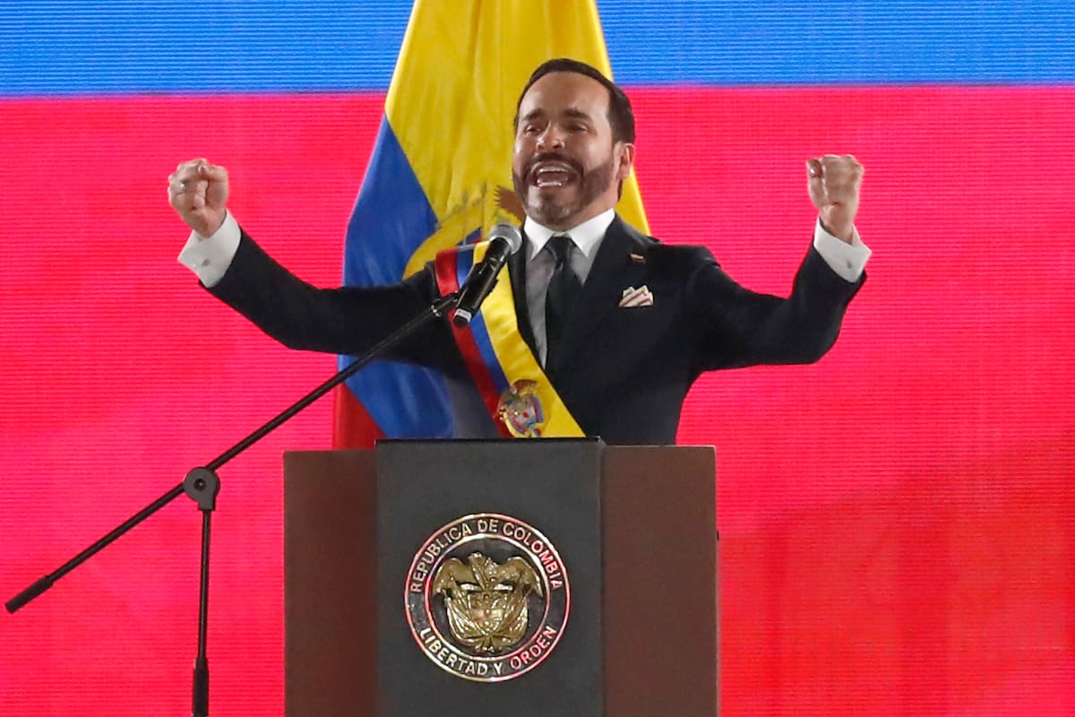 El presidente de Colombia, Abelardo de la Espriella. // Foto: EFE/ Ernesto Guzmán Jr