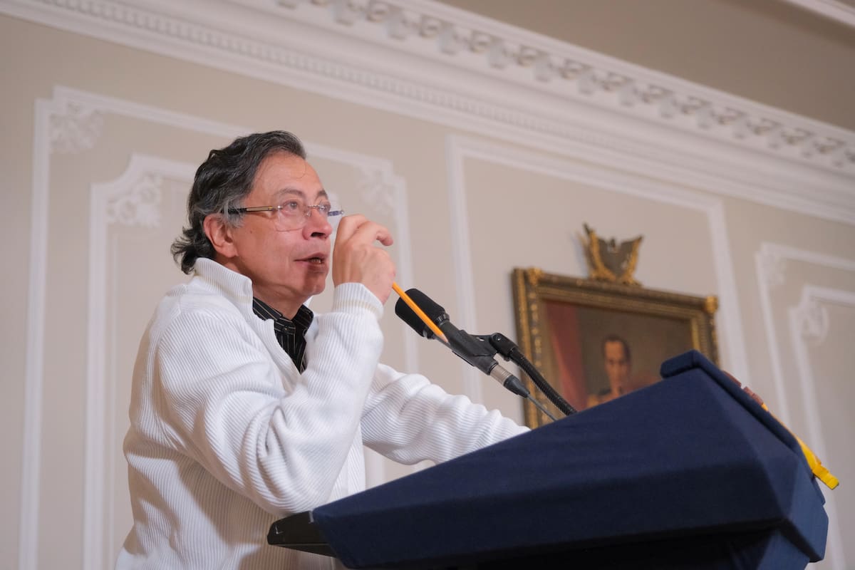 El presidente de Colombia, Gustavo Petro. // Foto: cortesía de la Presidencia de Colombia.
