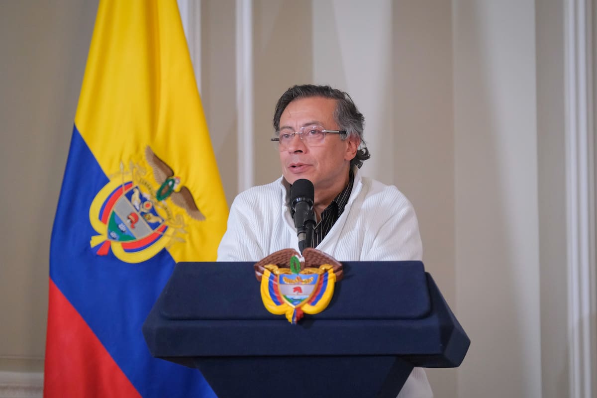 El presidente de Colombia, Gustavo Petro. // Foto: cortesía de la Presidencia de Colombia.
