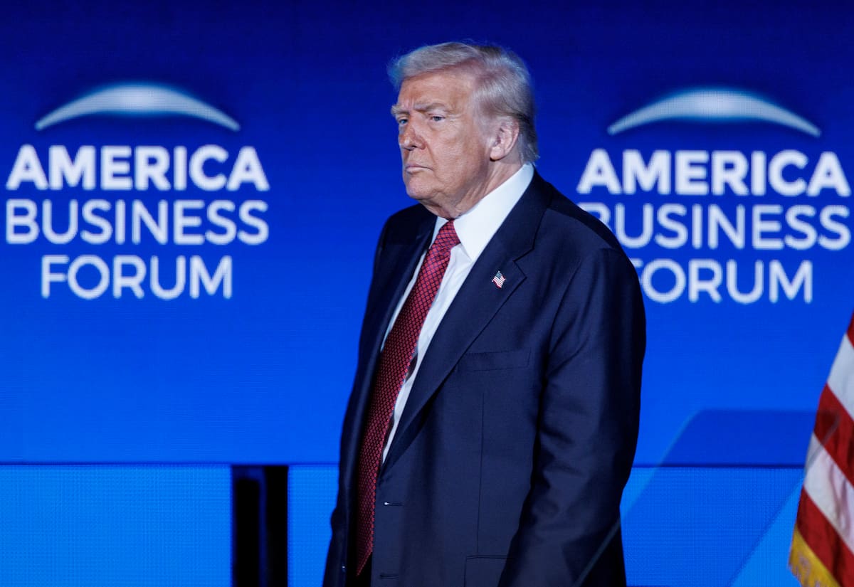 El presidente de EE. UU., Donald Trump. // Foto: EFE