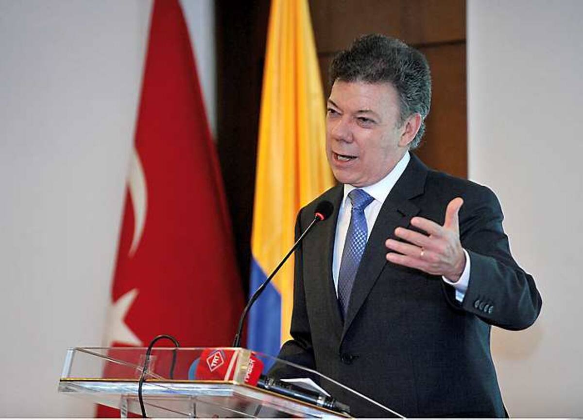 Juan Manuel Santos, presidente de Colombia. COLPRENSA