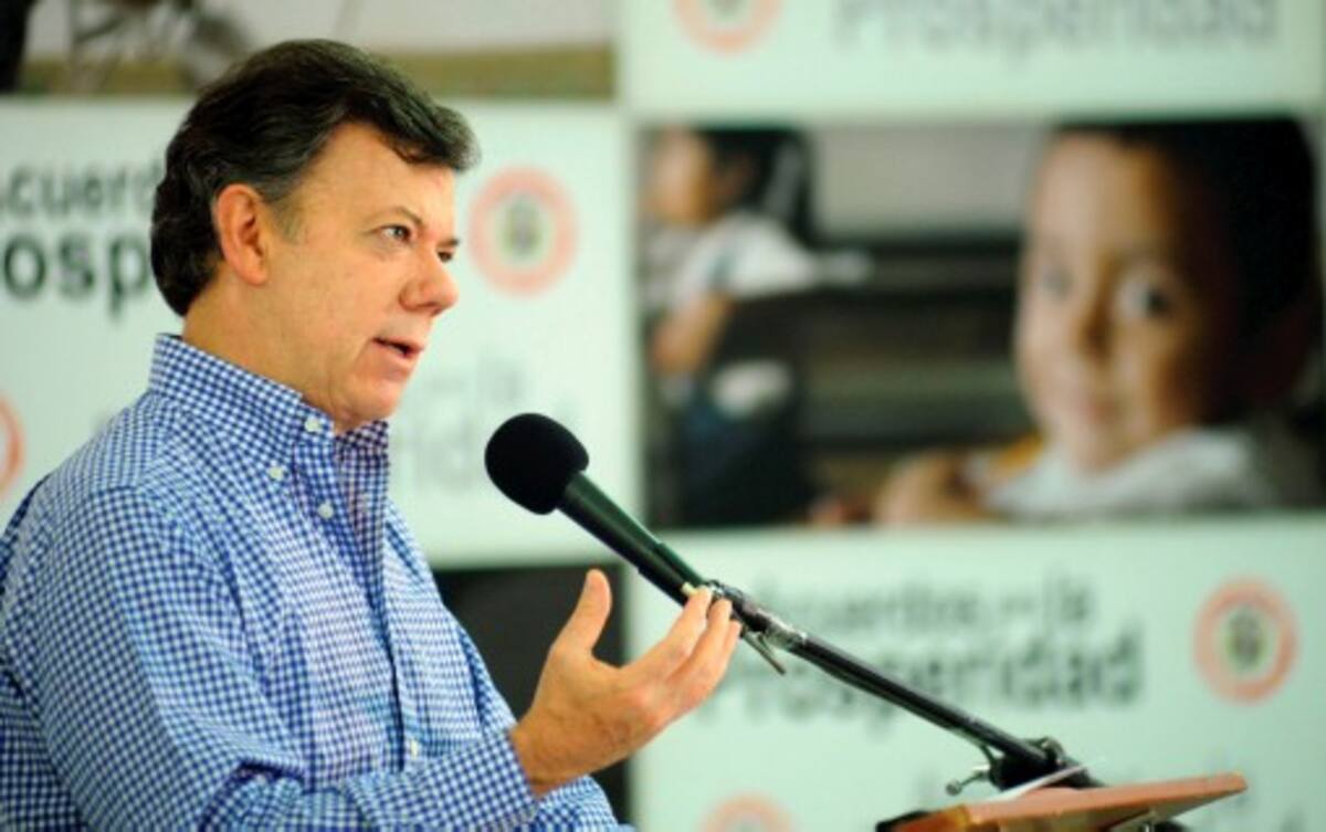 Juan Manuel Santos COLPRENSA