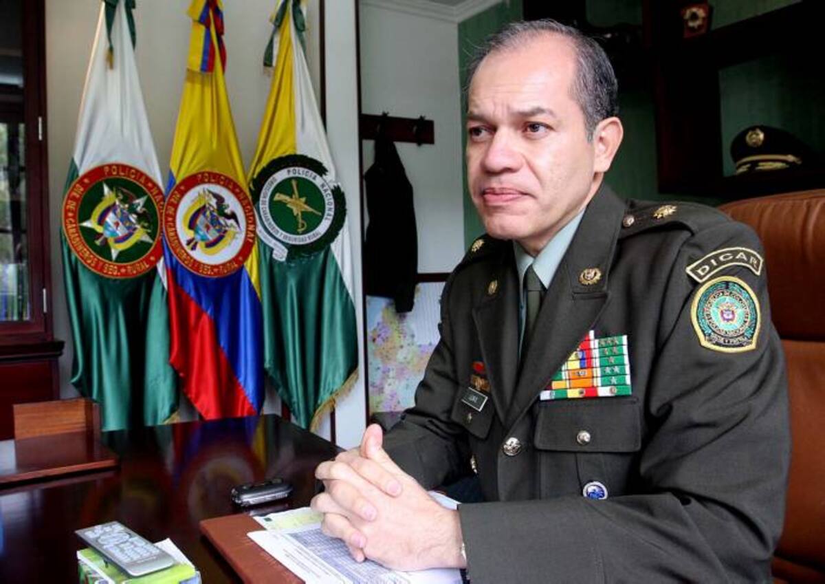 General José Roberto León Riaño, nuevo director de la Policía Nacional. COLPRENSA