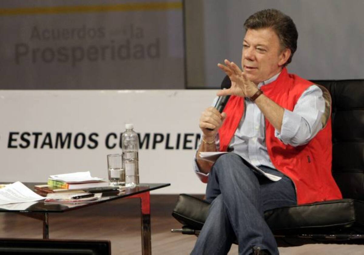 “Rechace esa propuesta, no la haga, porque esto es regresivo, esto afecta más a los pobres que a los ricos”, dijo el Jefe de Estado, durante el Acuerdo para la Prosperidad, en Bogotá. Colprensa
