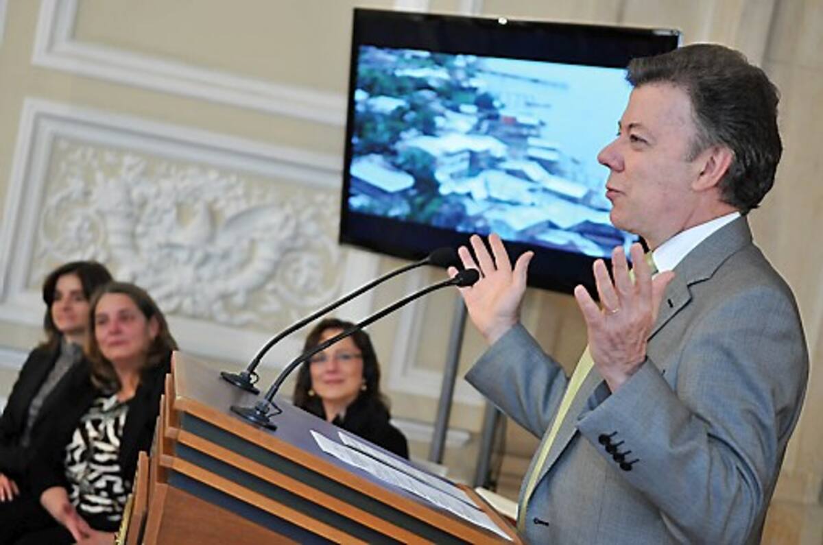Juan Manuel Santos COLPRENSA