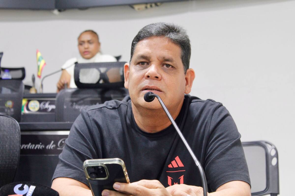 El presidente del Concejo, David Caballero, abordó el tema de la posible creación de una Zona de Tolerancia en Cartagena.// Foto: cortesía.