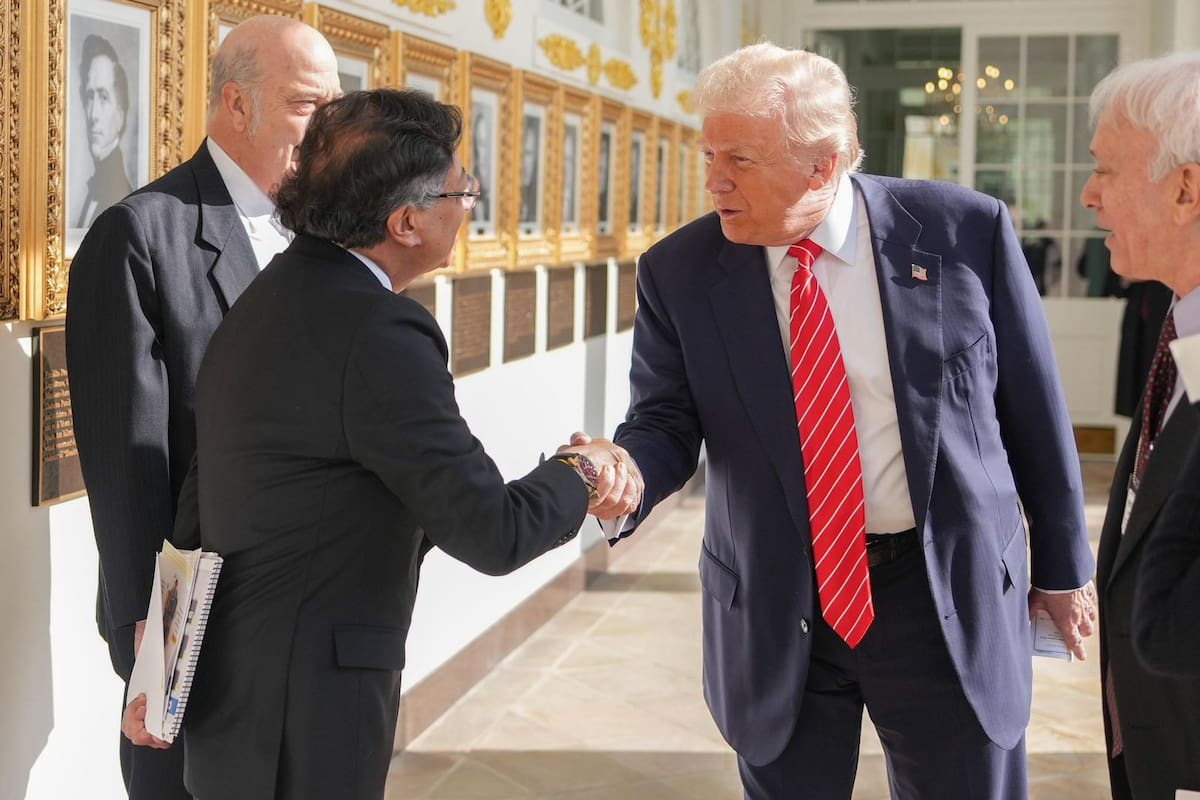 Finaliza la histórica reunión entre Gustavo Petro y Donald Trump: así se desarrolló