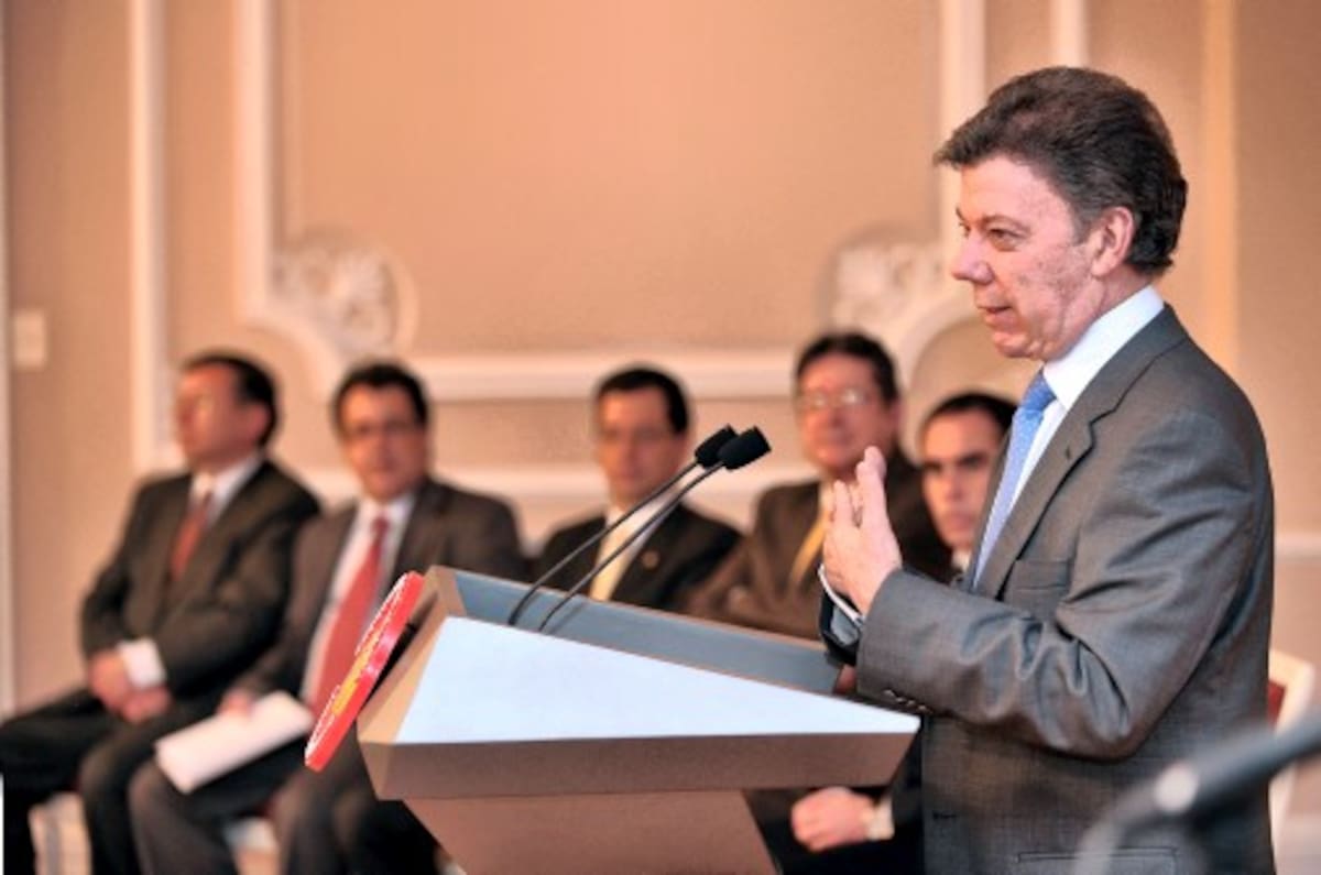La Ley del primer empleo fue sancionada por el presidente Santos. ARCHIVO