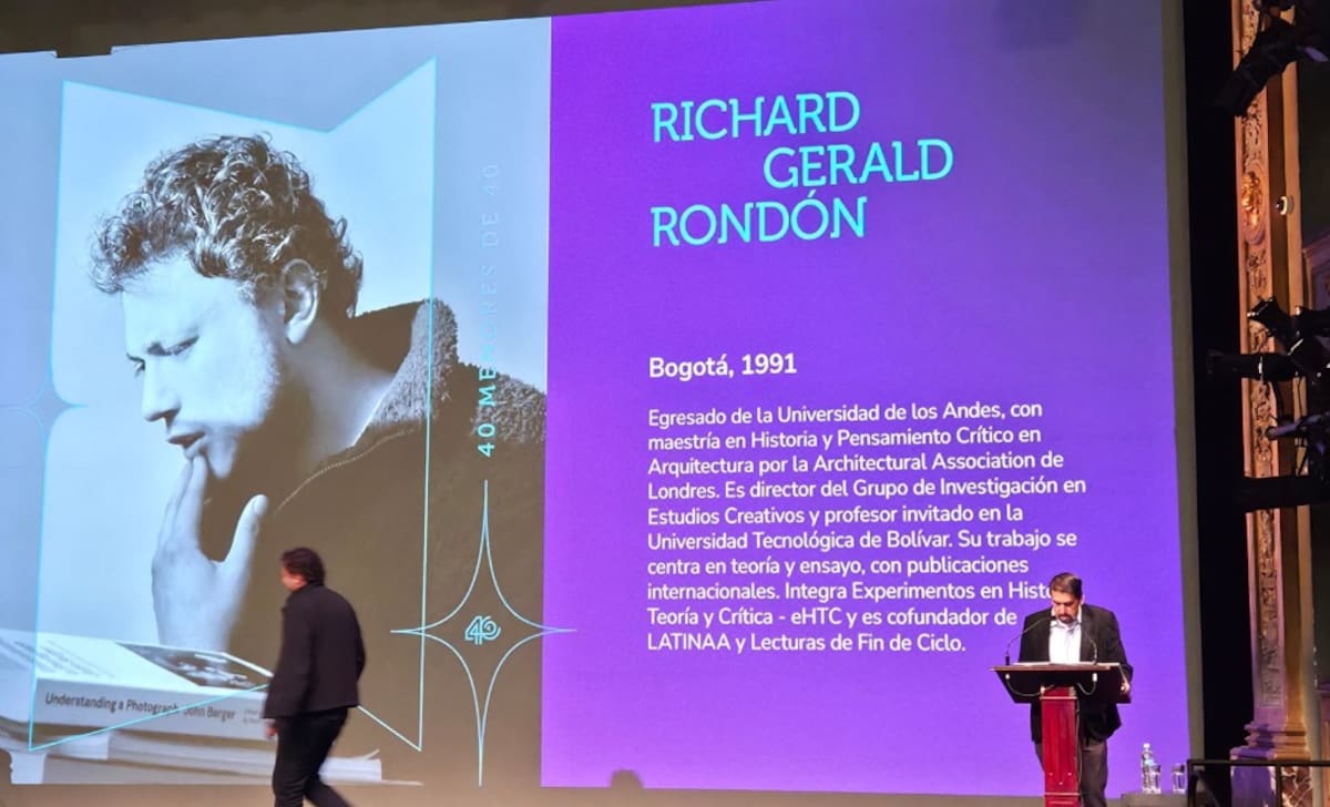 El profesor Richard Gerald Rondón, de la Escuela de Ingeniería, Arquitectura y Diseño. // Foto: cortesía de la UTB