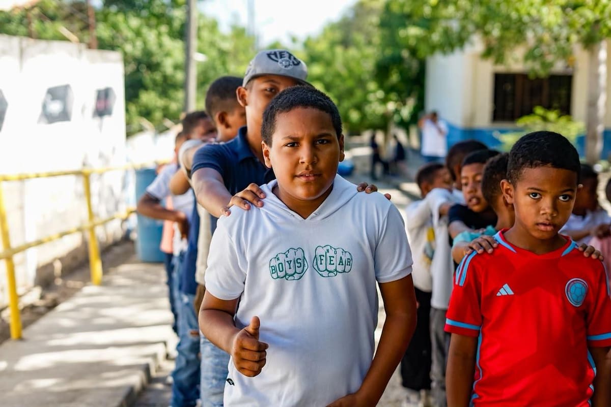 El programa ‘Bomberitos Comunitarios’ continuará sus actividades en 2026 con nuevas cohortes. // Foto: cortesía - Ecopetrol - Refinería de Cartagena