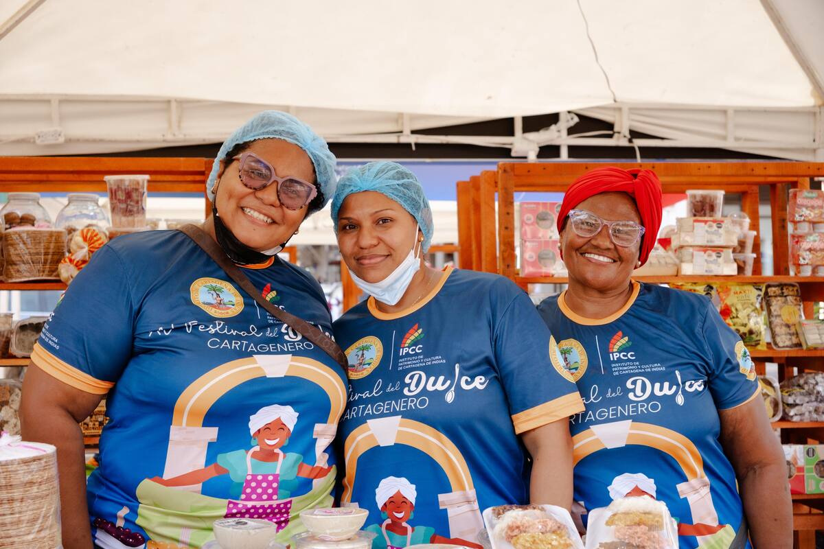 El programa Impulso Violeta impulsa la autonomía económica de mujeres jóvenes y en condición de discapacidad en el Festival del dulce.// Foto: cortesía
