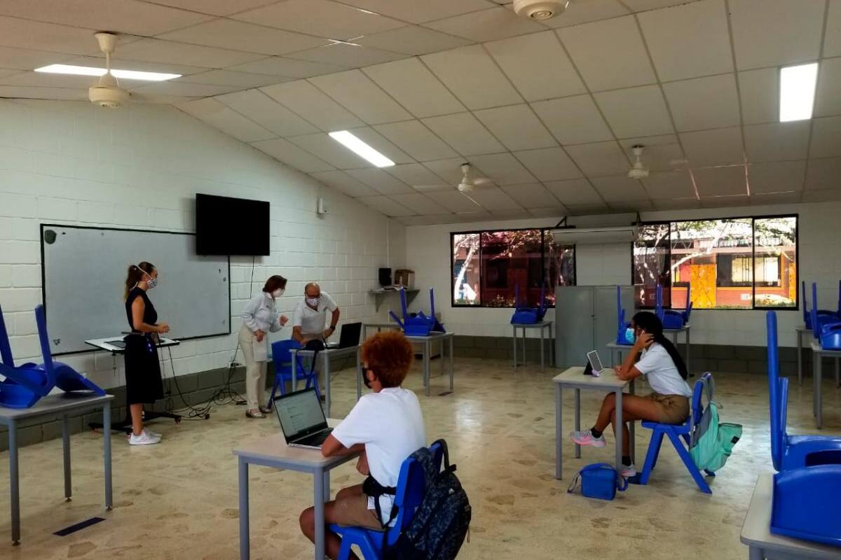 11 colegios privados regresaron a clases presenciales en Cartagena