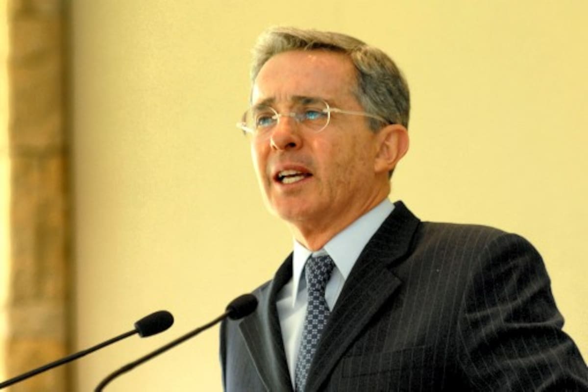Álvaro Uribe, expresidente de Colombia. COLPRENSA