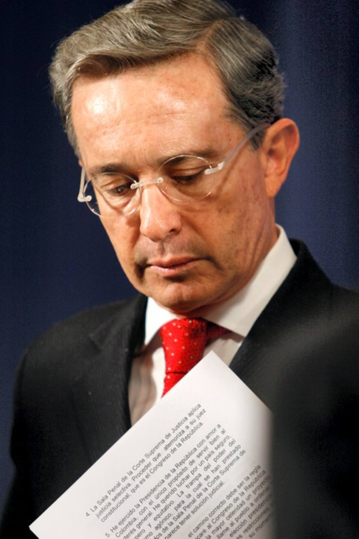 Álvaro Uribe, expresidente de Colombia. COLPRENSA