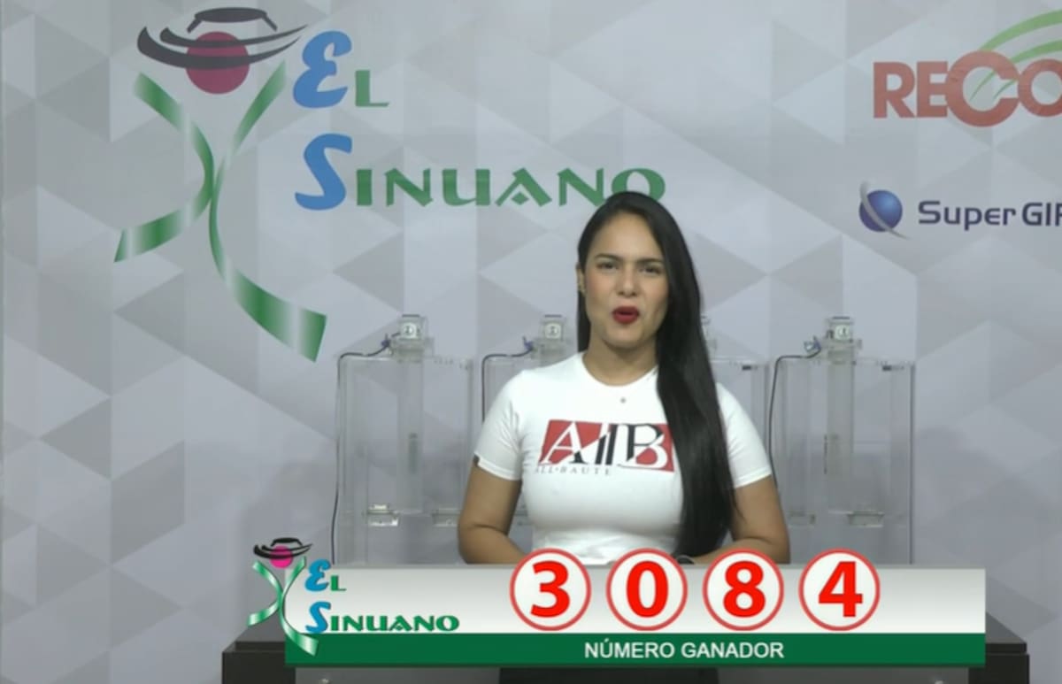 Resultado del sorteo El Sinuano Noche 5 de octubre de 2024 .