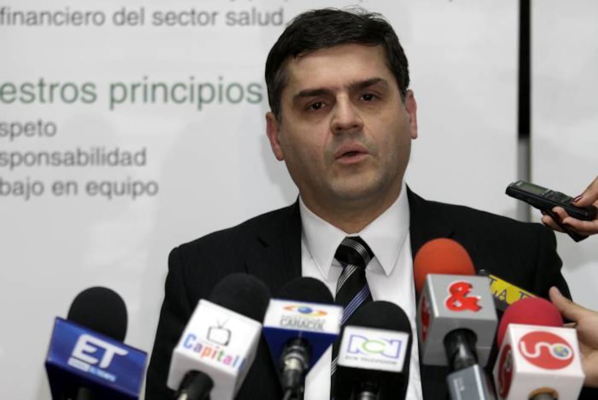 El superintendente de Salud, Conrado Gómez, renunció este miércoles a su cargo. COLPRENSA