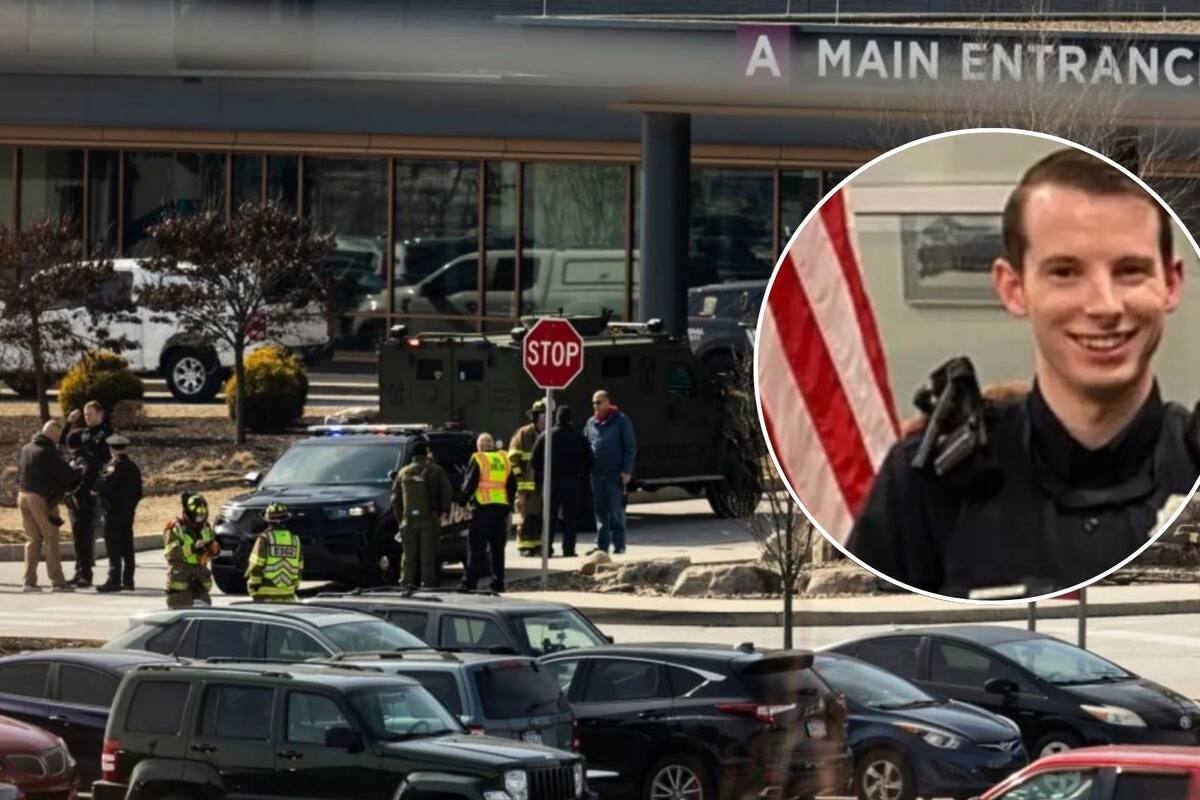 Tiroteo en hospital de EE. UU. deja un policía muerto y cinco heridos