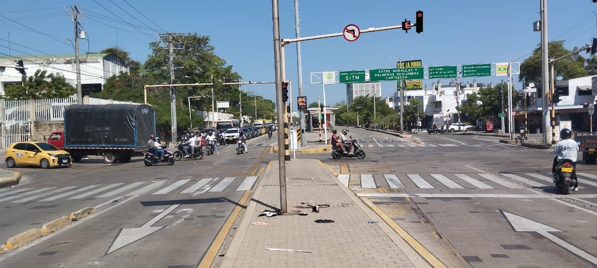 El trágico accidente de tránsito ocurrió en los 4 vientos, la noche del viernes 7 de agosto. // Foto: El Universal