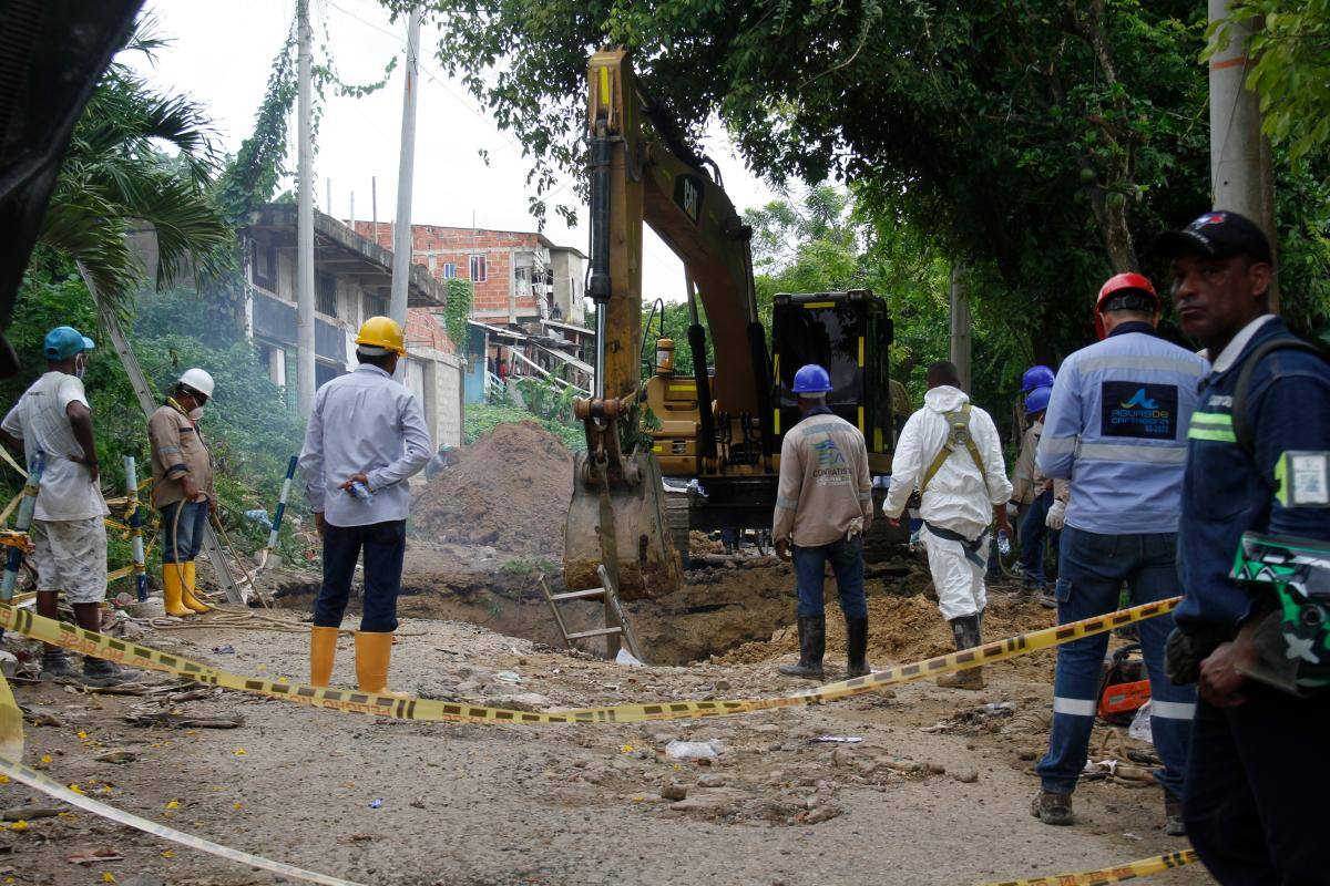 ¿Por qué media Cartagena queda sin agua cuando se daña un tubo?
