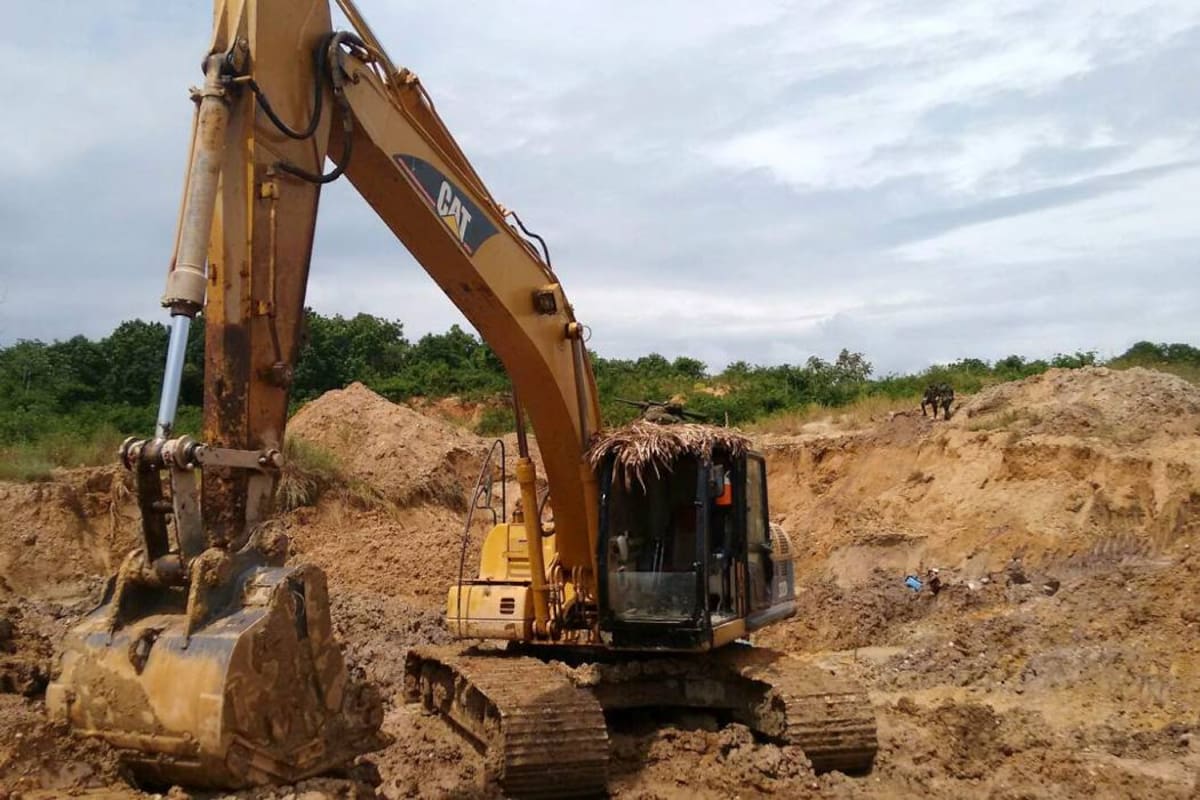 Con actividades de minería ilegal, extraen oro en municipios del sur de Bolívar. (Foto: Archivo/VANGUARDIA LIBERAL)