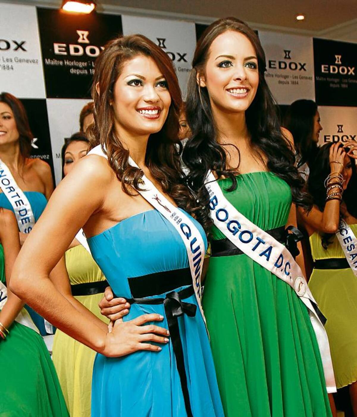 Ana María Ospina, de Quindío; y Loly Fuentes, de Bogotá.