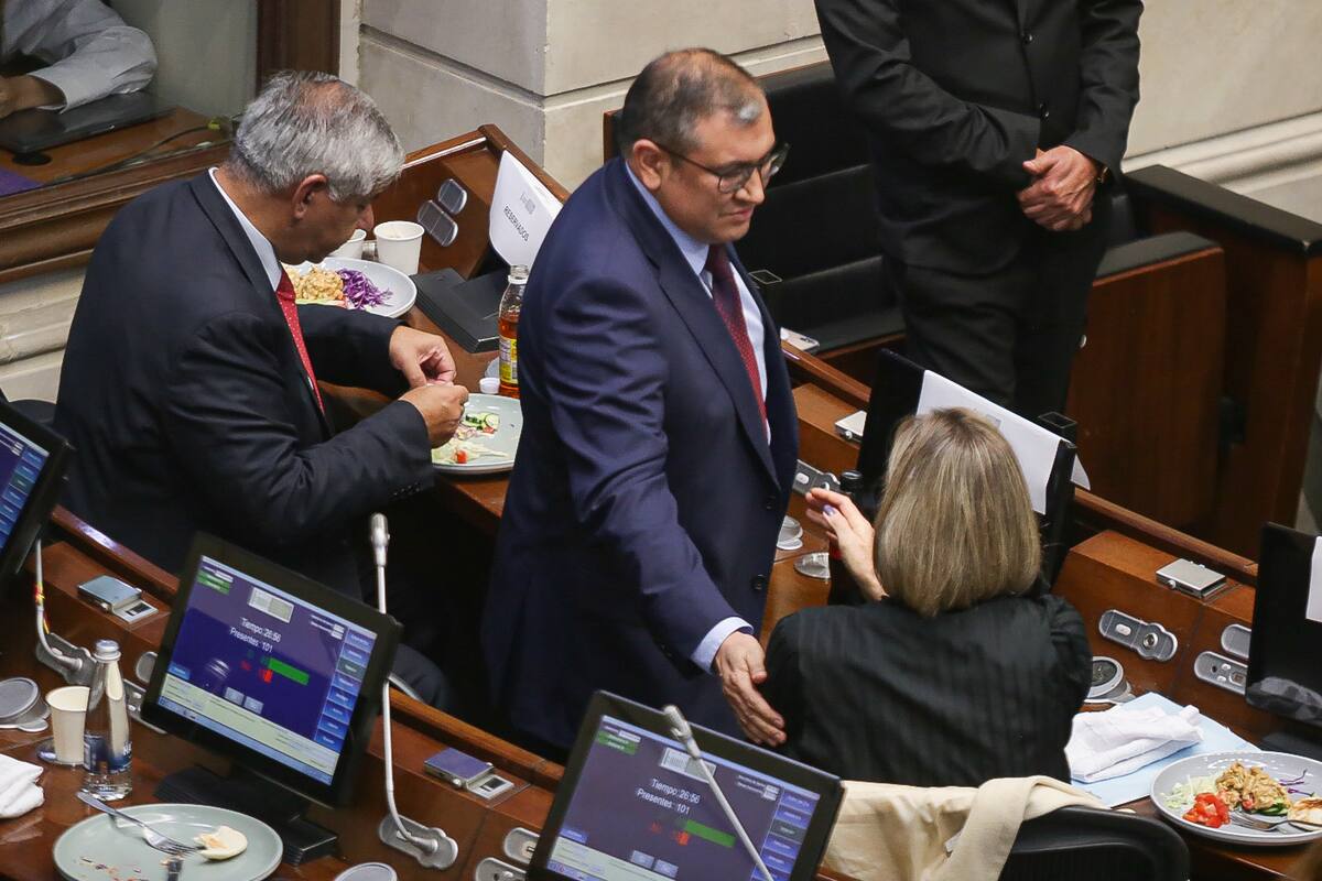 En la plenaria del Senado de la República, se realizó la votación, en la que se escogió a Miguel Efraín Polo como nuevo magistrado de la Corte Constitucional. (Colprensa - Cristian Bayona).